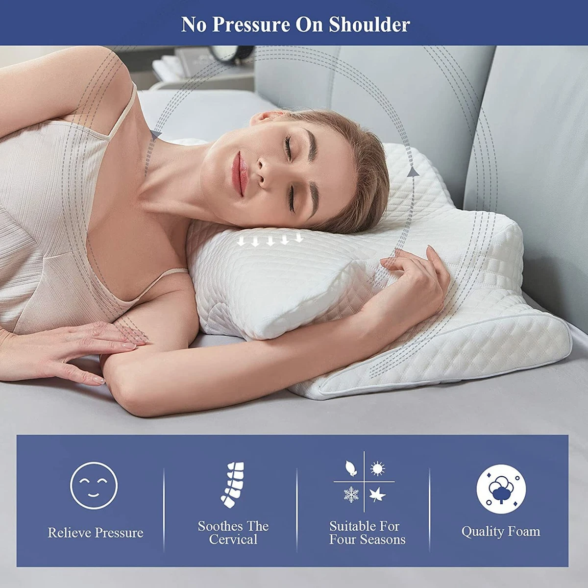 9 Best Pillows For Stomach Sleepers (Neck Pain Relief) January 2024