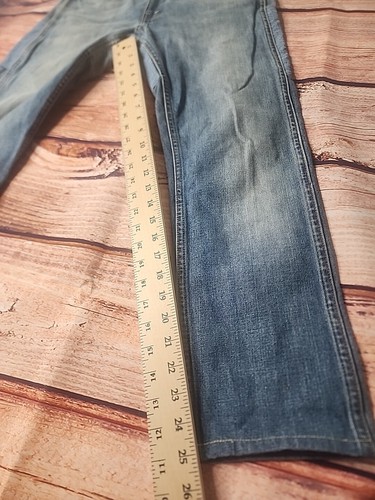 Jeans Levi's Orange Tab Big E 606 31x30 Real Vintage 2a Mano - Foto 12 di 13