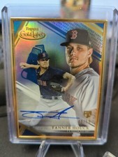 2021 Topps Gold Label Tanner Houck framed auto autograph rookie card Red Sox /50