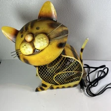 Deco Breeze Cat Fan 12.5" Tall