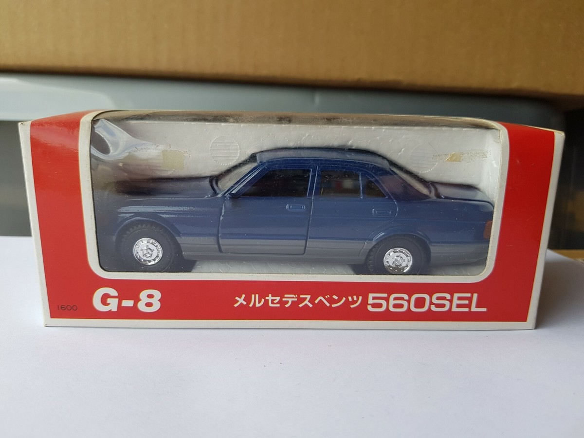 DIAPET YONEZAWA TOYS - MERCEDES BENZ 560SEL [BLUE] NEAR MINT