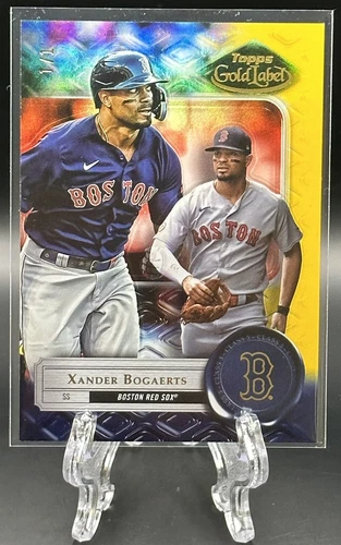Xander Bogaerts 2022 Topps Gold Label #23 Class 3 True 1/1! Red Sox/Padres