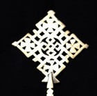 Ethiopian Orthodox Coptic Christian Golden Priests Blessing Cross, Home Decor — photo 2