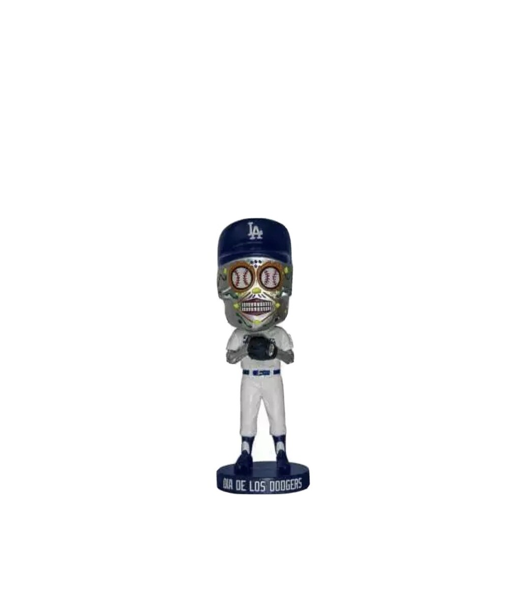 ドジャース　ボブルヘッド人形 DIA DE LOS DODGERS 🔥💀 LA Dodgers Dia De Los Muertos Sugar Skull Bobblehead 9