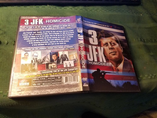 3 JFK Homicide (DVD, 2016)
