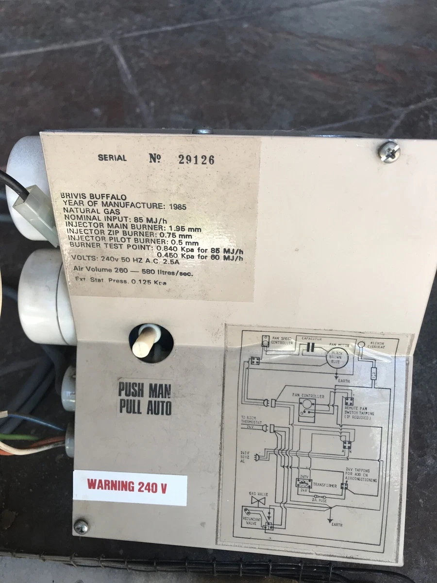 Brivis Buffalo 85 Control Board | eBay