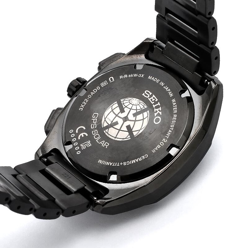 SEIKO ASTRON SBXD009 Solar GPS Satellite Radio Watch Sapphire
