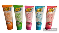 Crayola Bathtub Finger Paint Soap Neon Beight Kids 3oz 5 Color Set