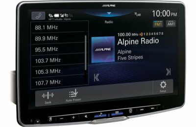 Alpine iLX-F511 11'' Car Stereo with Wireless Apple CarPlay and Android Auto