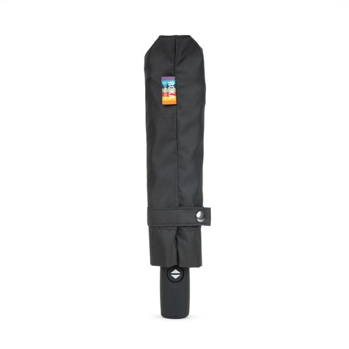 Roka Waterloo Rainbow Recycled Nylon Nine Ribs Windproof Extra Grip Umbrella - Picture 7 of 7