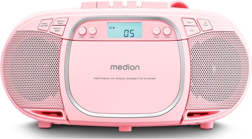 Medion MD44176 E66476 CD-Player Radio Kassettenspieler Boombox Tragbar USB Retro - Picture 68 of 75