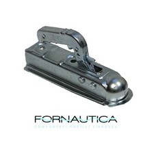 GANCIO TRAINO PER RIMORCHIO CARRELLO PORTABARCHE - 750 KG - QUADRO  60 MM