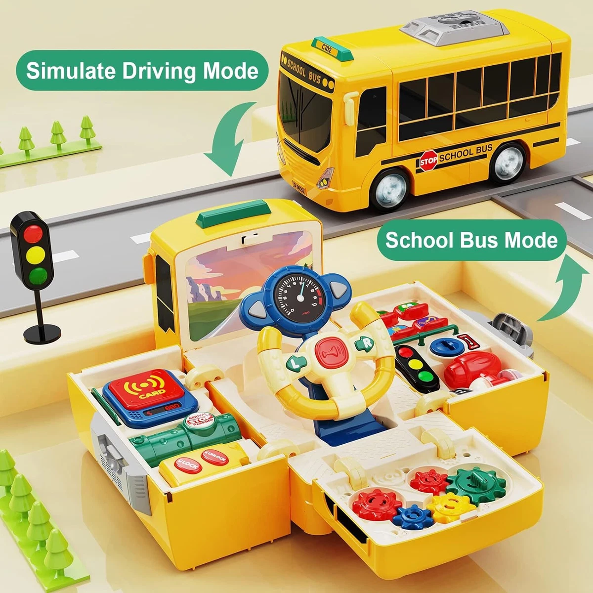 Bus toy cheap toddler