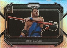 2023 Panini Prizm WWE Jerry Lawler Silver Prizm SP