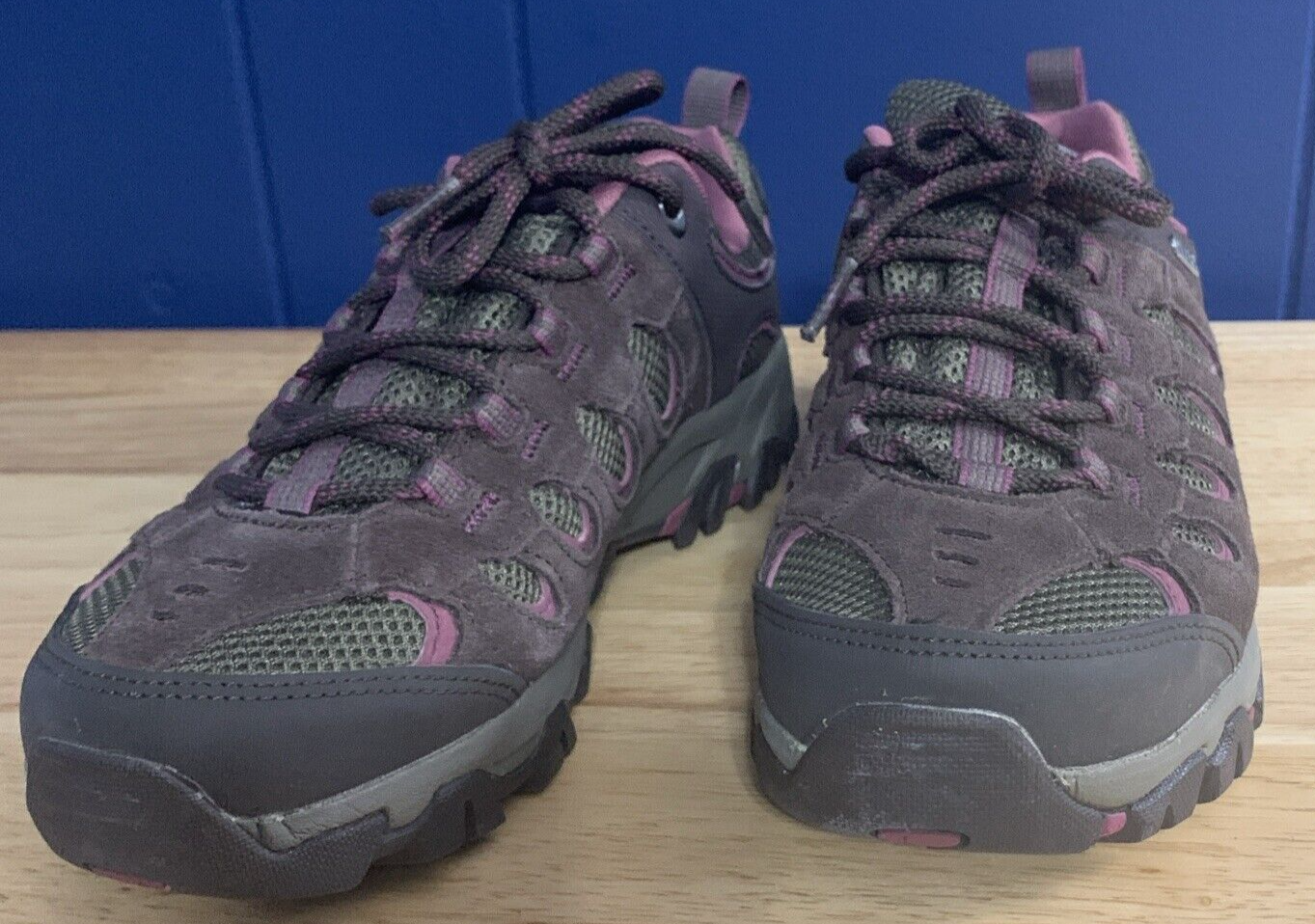 Merrell Scarpe da Escursionismo Impermeabili Donna US 7 Ridgepass Espresso Blushing