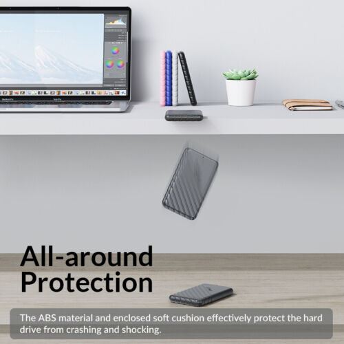 ORICO SATA to USB3.0 2.5" Hard Drive Disk HDD SSD Enclosure External Laptop Case - Picture 3 of 16