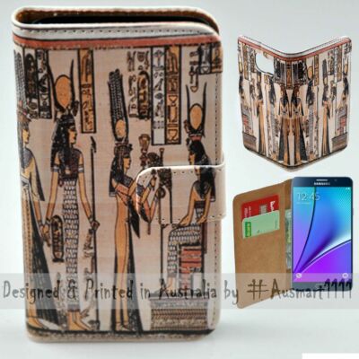 For Samsung Galaxy Note Series - Egypt Papyrus Art Print Mobile Phone Case Cover