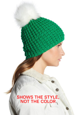 Kyi Kyi Canada Classic Faux Fur Pompom Beanie Classic Faux Fur – Kyi Kyi main image 3
