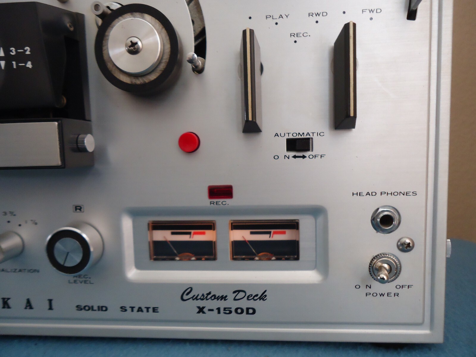 Akai X150D Cross Field Reel To Reel Tape Recorder, Made In Japan, See