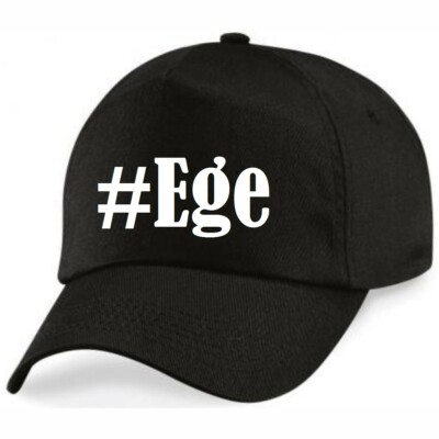 Basecap #Ege Hashtag Raute für Damen Herren und Kinder