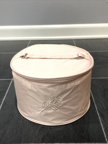 ABC Convex Triangle Breast Form Pink Safekeep Bag Only Travel Case Storage 9”