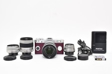  79shots PENTAX Q-S1 Digital Camera w/ 01 02 04 06 Lenses  Near Mint  2687773