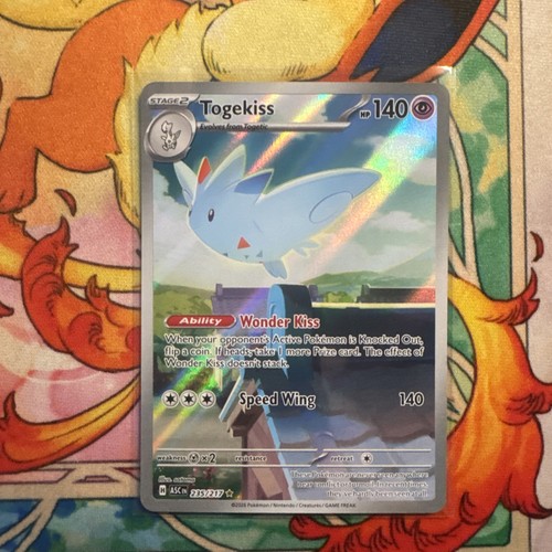 Ascended Heroes Togekiss 235 217 Illustration Rare IR Full Art Pokemon ascended-heroes-togekiss-235-217-illustration-rare-ir-full-art-pokemon