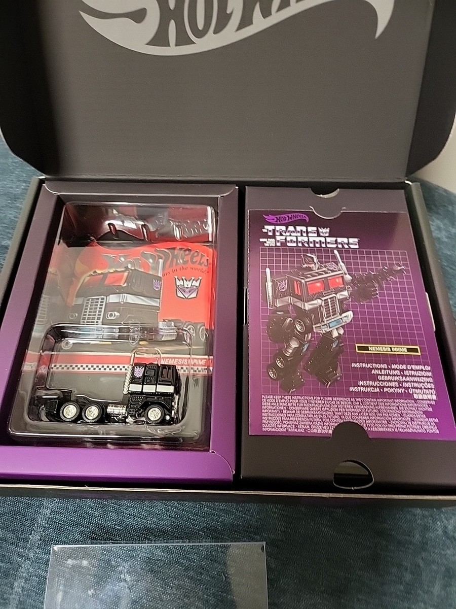 Hot Wheels Collectors 2025 RLC Nemesis Prime Transformers Mattel