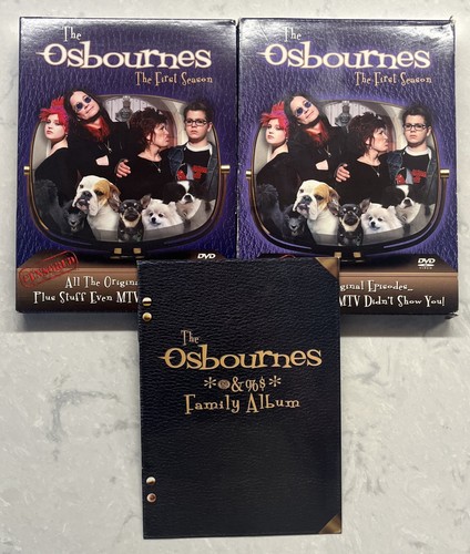 Die Osbournes Die erste Staffel DVD 2003, 2-Disc Set mit Schutzumschlag + Einlage Ozzy