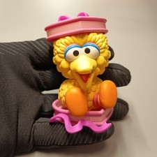 Sesame Street BIG BIRD en CAJA DE REGALO CORAZÓN 2.5" Mini Figura TOPPER PASTEL Pop Mart