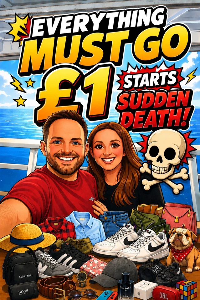 £1 SUDDEN DEATHS - Branded Mens and Womens Clothing + Random BOX Pulls!
