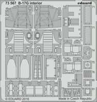 Eduard Accessories 73567 - 1:72 B-17G Cockpit Interior For Airfix - Neu