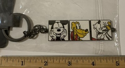 Disney Loungefly Keychain Minnie Mickey Donald Daffney Pluto Goofy