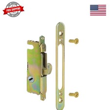Sliding Glass Door Mortise Lock Replacement Fits 3-15/16  Screw Hole Spacing ...