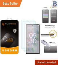 Ultimate Protection: 3-Pack Scratch-Resistant Tempered Glass for Google Pixel 6a