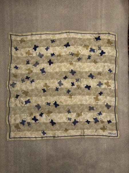 Women Chopard Scarf Beige One size