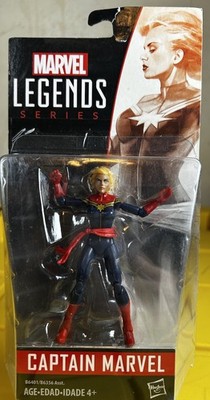 2016 HASBRO MARVEL LEGENDS CAPTAIN MARVEL 3 3/4'' ACTION FIGURE Damaged Box New