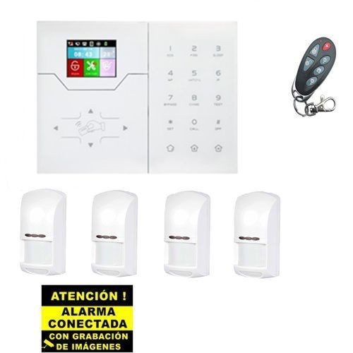 Bysecur alarms BSC02294 Kit de Alarma Bysecur IP / GSM. Central + 4 PIR + Mando - Imagen 1 de 1