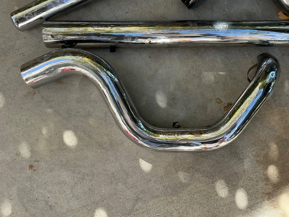 Harley-Davidson Softail Samson 1999 sistema de escape Foto 2 de 4