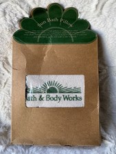 Vintage Bath and Body Works Sun Shaped Bath Pillow Terry Cloth Surface