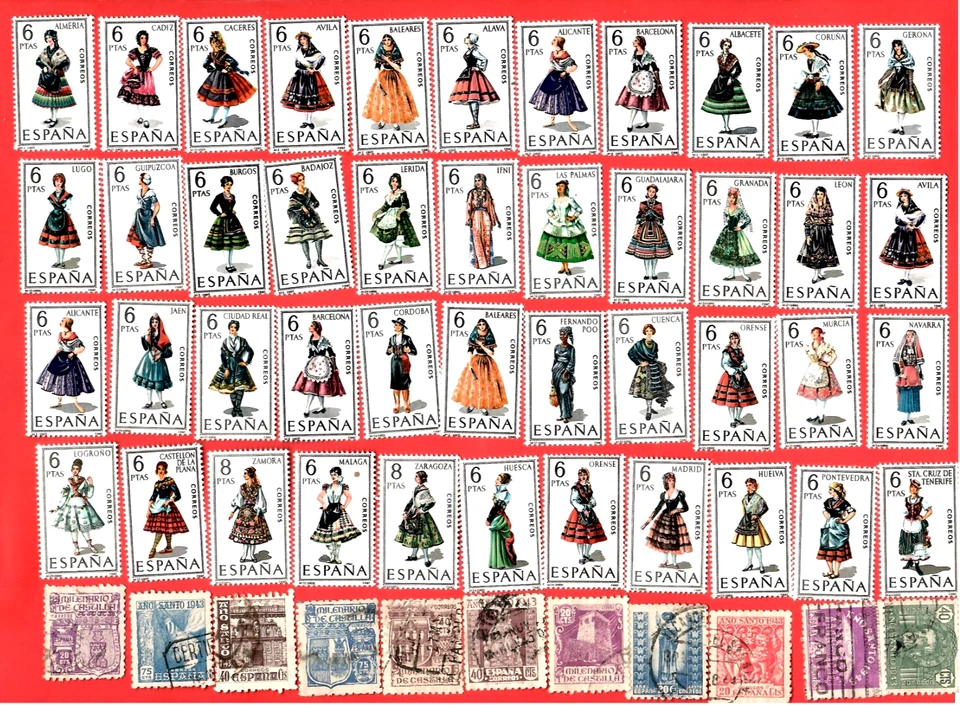 WORLDWIDE Stamps & Pictorials Used W/NEW ZEALAND, SPAIN, DENMARK 😊 - Image 4 of 4