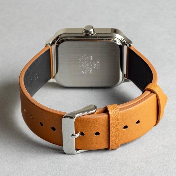 時計 CASIO MTP-M305L 1A STANDARD MENS Casio MTP-M305L-1A Men's Watch Moon Phase Black Dial Brown Leather