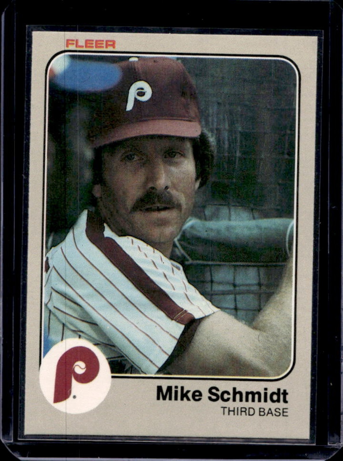 1983 Fleer Mike Schmidt #173 Phillies