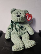 Ty Beanie Buddy SHAMROCK the Irish Bear