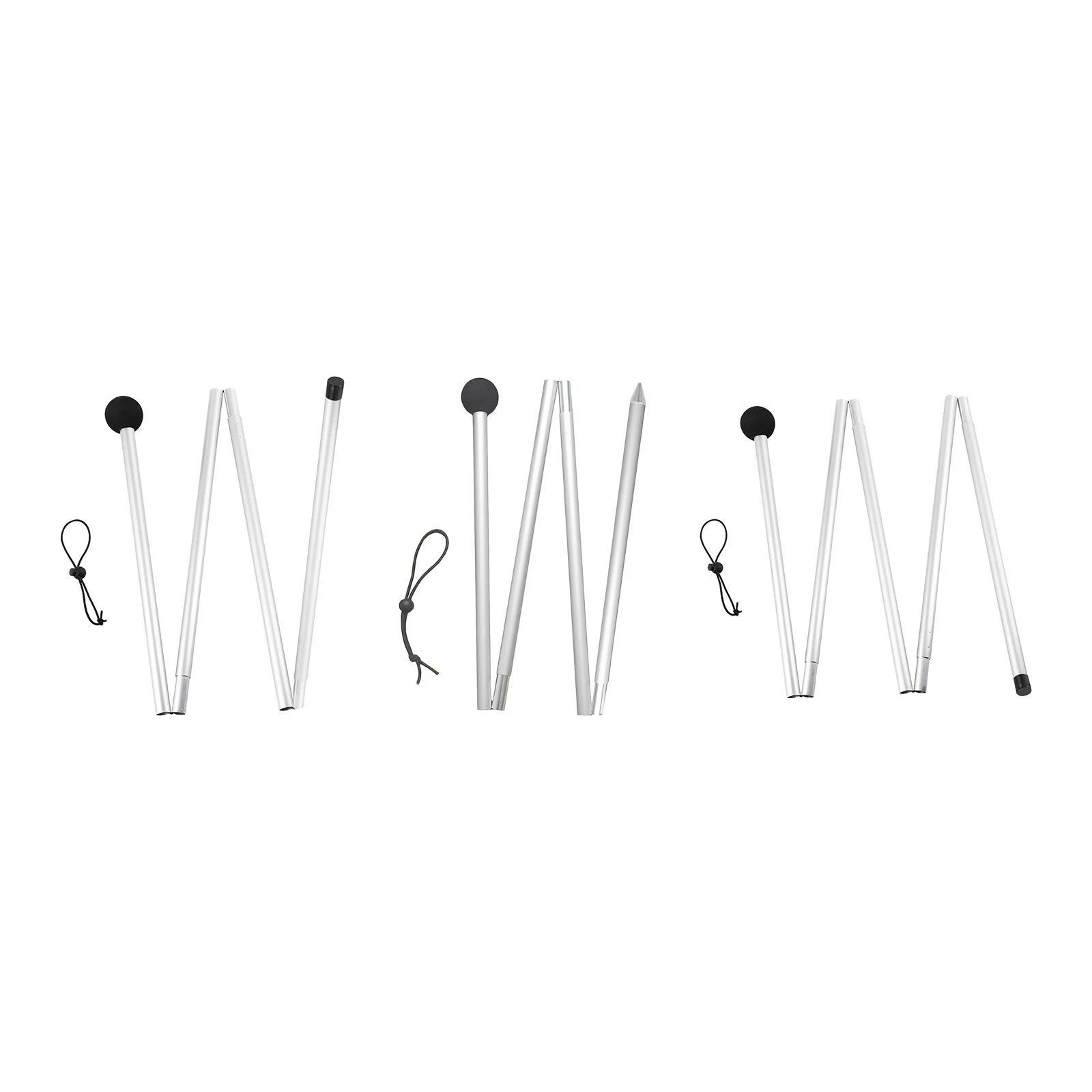 Tent Poles Canopy Rods for Canopy Outdoors Telescoping Stand Aluminum Alloy