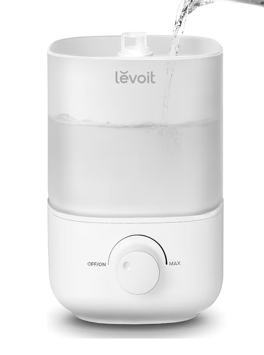 For Large Rooms.  Super Quiet 28db . Top Fill.