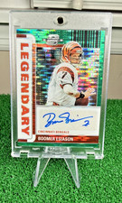 Boomer Esiason 2022 Contenders Optic Legendary Green Pulsar Autograph /25