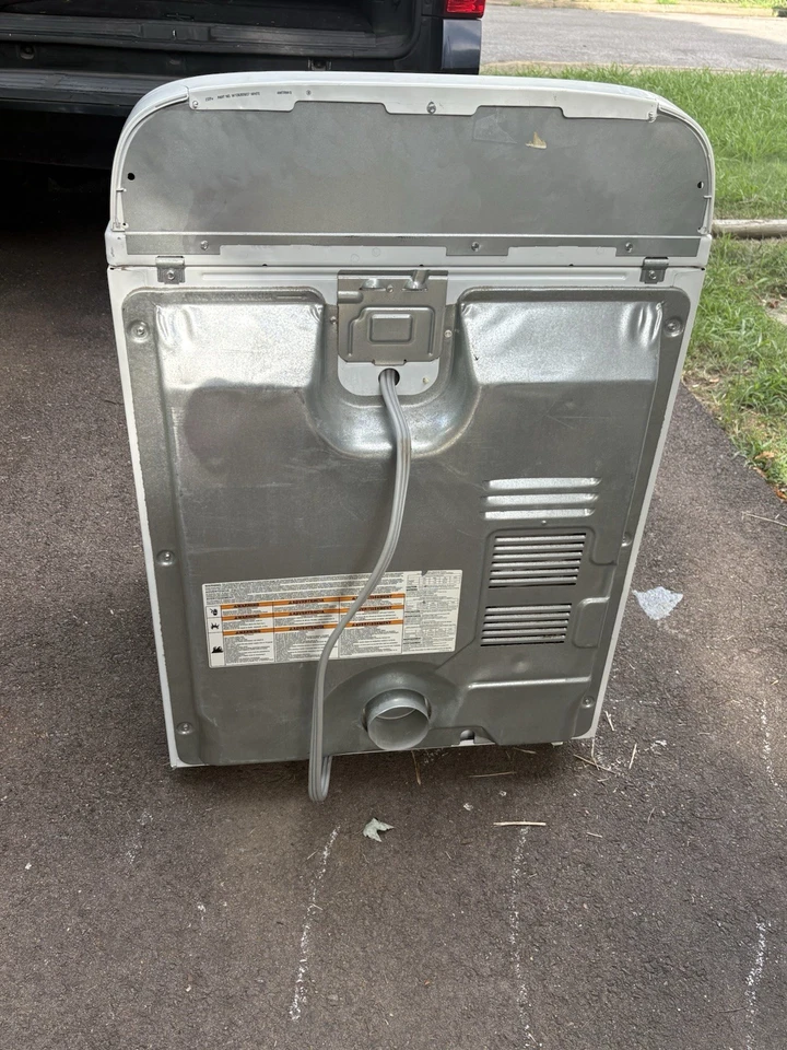 Usado, White Whirlpool secador eléctrico ventilado extra grande Foto 3 de 4