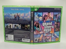 GTA Grand Theft Auto 6 VI- Xbox Series X Empty Game Case No Game