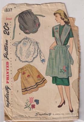 1837 SIMPLICITY c.1945 - ARPON w Variations -  Sz Small